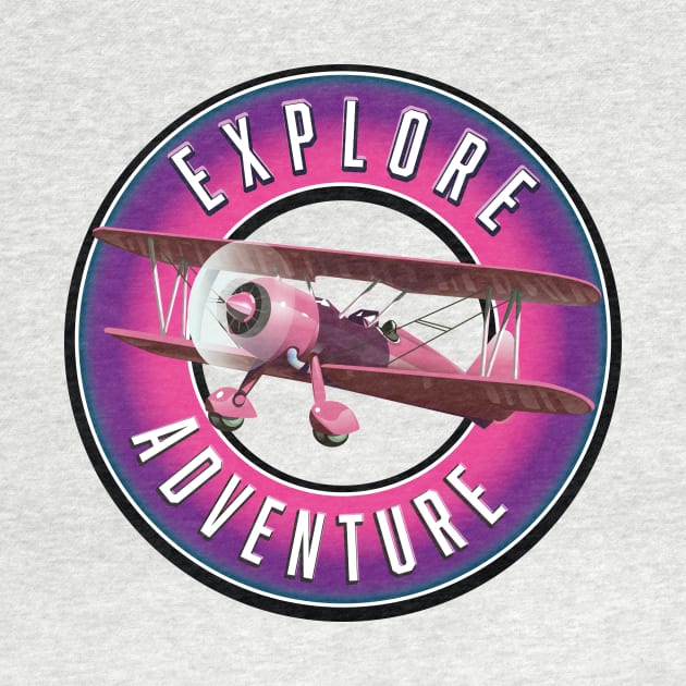 bi plane explore adventure by nickemporium1